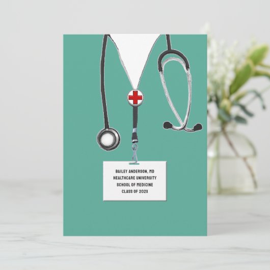 医学校卒業党 招待状 (スタンド正面)