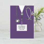 医学校卒業党 招待状 (スタンド正面)