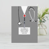 医学校卒業党 招待状 (スタンド正面)