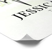 医学校卒業写真ウェルカムサイン ポスター (角)