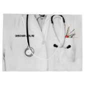 医学校卒業大抱き枕 ラージペーパーバッグ (裏面)