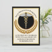 医学校卒業招待状 招待状 (スタンド正面)