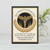 医学校卒業招待状 招待状 (スタンド正面)