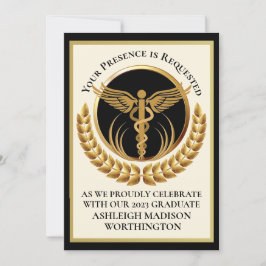 医学校卒業招待状 招待状