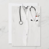 医学校卒業発表 案内状 (正面)