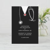 医学校卒業発表 案内状 (スタンド正面)