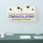 医学校卒業祝い 横断幕 (トレードショー)