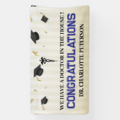 医学校卒業祝い 横断幕 (縦)