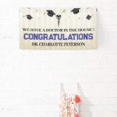 医学校卒業祝い 横断幕 (インサイチュ)