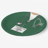 医学校卒業紙プレート ペーパープレート (アングル)