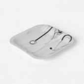 医学校卒業紙プレート ペーパープレート (傾斜あり)