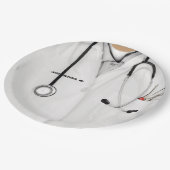 医学校卒業紙プレート ペーパープレート (アングル)