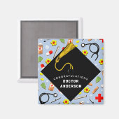 医学校卒業記念 マグネット (正面/裏面)