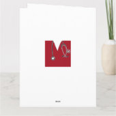 医学校卒業 カード (裏面)