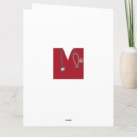 医学校卒業 カード (裏面)