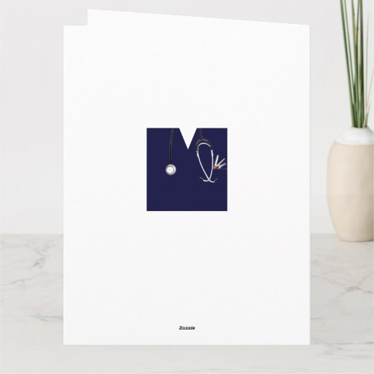 医学校卒業 カード (裏面)