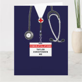 医学校卒業 カード (正面)