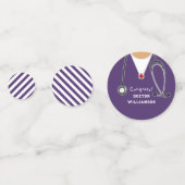 医学校卒業 コンフェッティ (裏面)