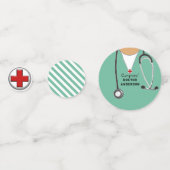 医学校卒業 コンフェッティ (裏面)