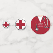 医学校卒業 コンフェッティ (裏面)