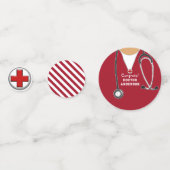 医学校卒業 コンフェッティ (裏面)