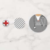 医学校卒業 コンフェッティ (裏面)