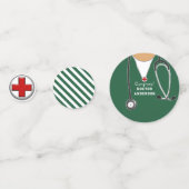 医学校卒業 コンフェッティ (裏面)