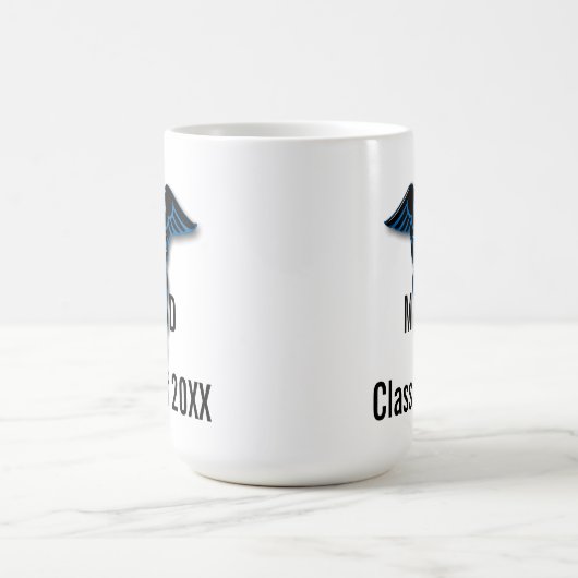 医学校卒業 コーヒーマグカップ (中央)