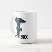 医学校卒業 コーヒーマグカップ (正面左)