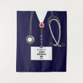 医学校卒業 タペストリー (正面)