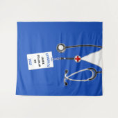 医学校卒業 タペストリー (正面(横))