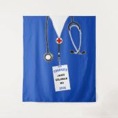 医学校卒業 タペストリー (正面)