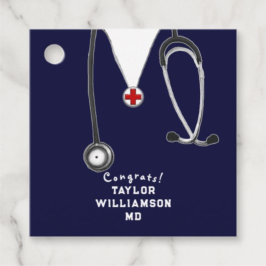 医学校卒業 フェイバータグ (正面)