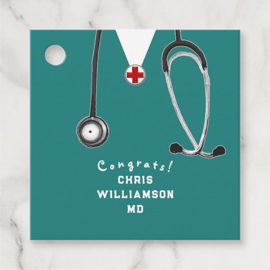 医学校卒業 フェイバータグ (正面)