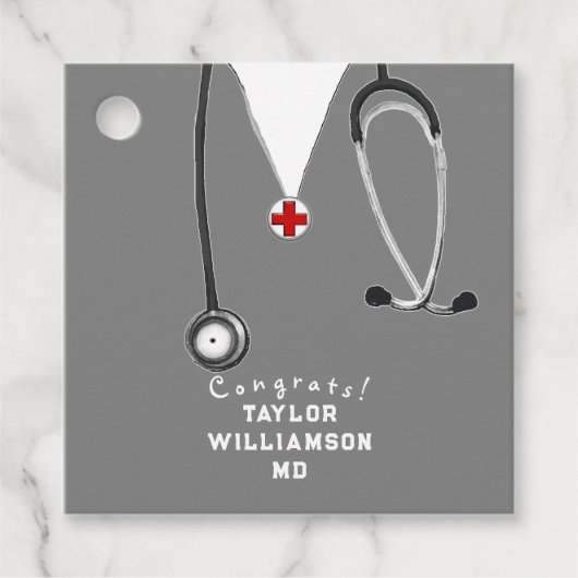 医学校卒業 フェイバータグ (正面)