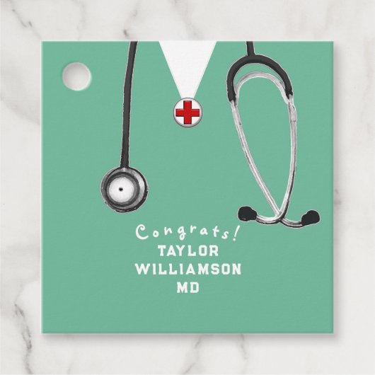 医学校卒業 フェイバータグ (正面)