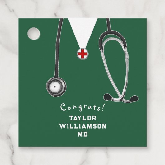 医学校卒業 フェイバータグ (正面)