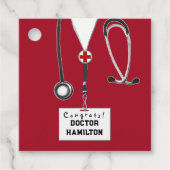 医学校卒業 フェイバータグ (正面)