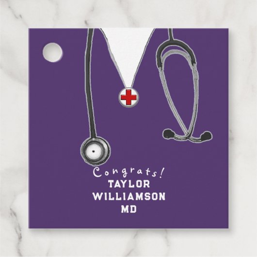 医学校卒業 フェイバータグ (正面)