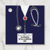 医学校卒業 フェイバータグ (正面)