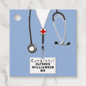 医学校卒業 フェイバータグ (正面)