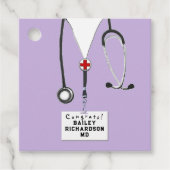 医学校卒業 フェイバータグ (正面)