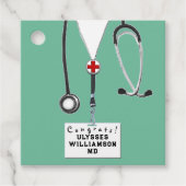 医学校卒業 フェイバータグ (正面)