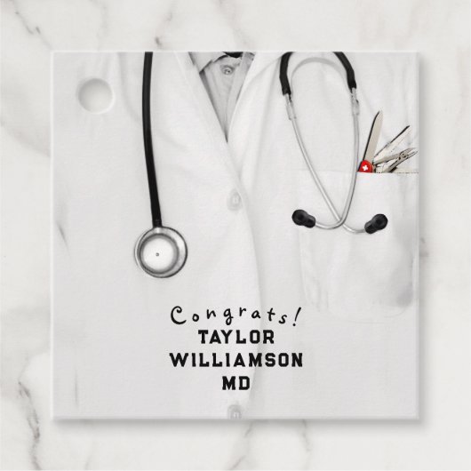 医学校卒業 フェイバータグ (正面)