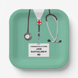 医学校卒業 ペーパープレート