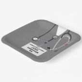 医学校卒業 ペーパープレート (傾斜あり)