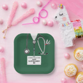 医学校卒業 ペーパープレート (パーティー)