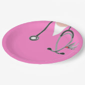 医学校卒業 ペーパープレート (アングル)