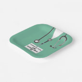 医学校卒業 ペーパープレート (傾斜あり)