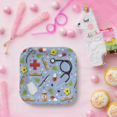 医学校卒業 ペーパープレート (パーティー)